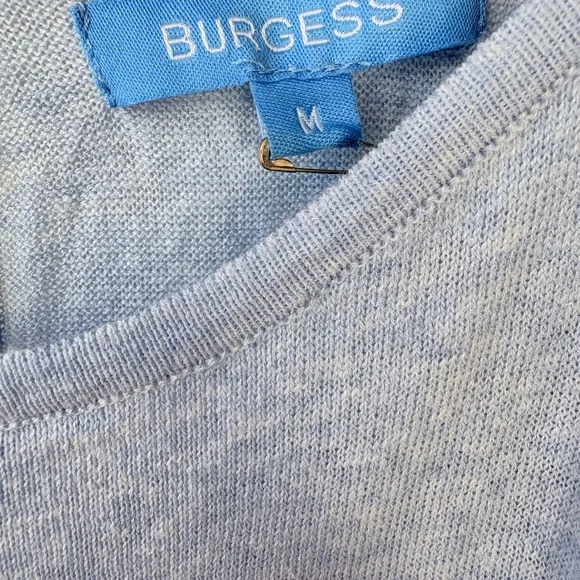 NWT Burgess The Daisy Sky Blue Dress - Picture 6 of 14